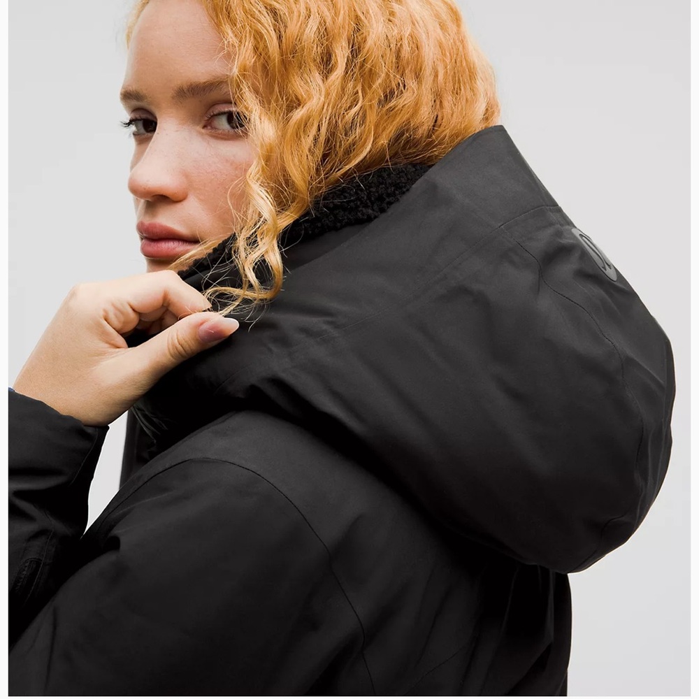 NWT Snow Warrior Parka black 6 snow winter puffer jacket parka - Picture 5 of 11